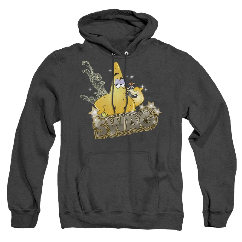 SpongeBob SquarePants Patrick Has Swag - Heather Pullover Hoodie