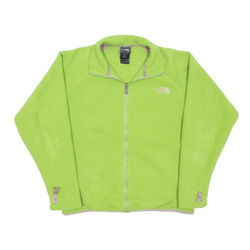 THE NORTH FACE Fleece Jacket Green Womens S