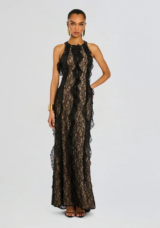 Lace Evening Dress