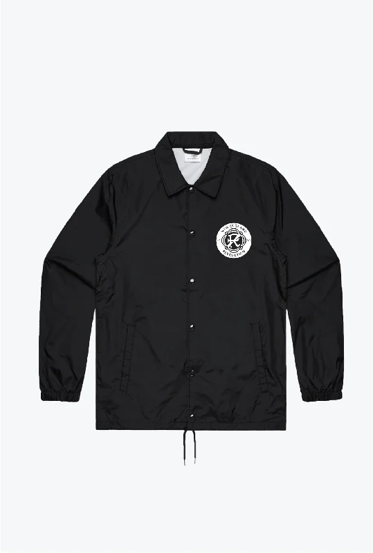 New England Revolution Coach Jacket - Black