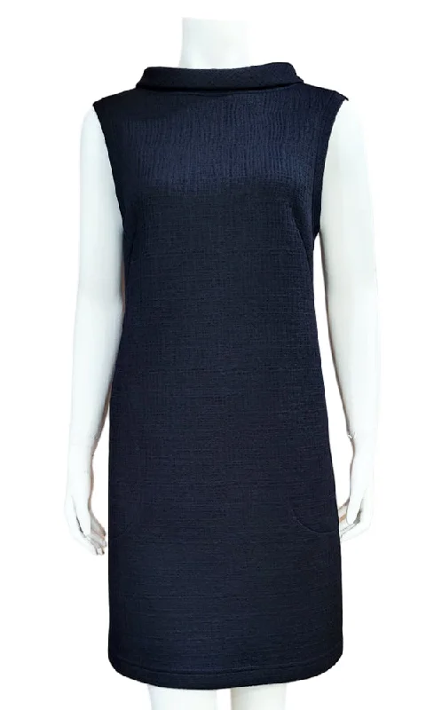 LINUS Jacquard Tunic - NAVY