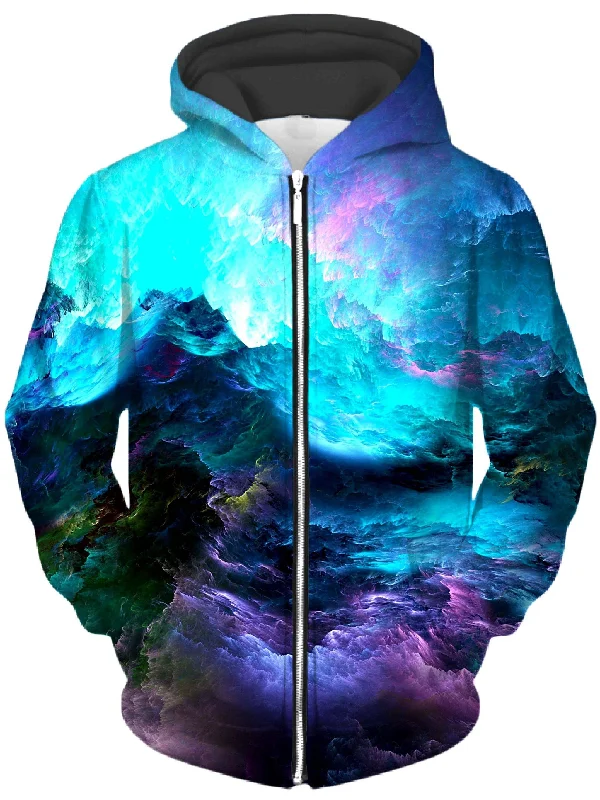 Dream Waves Unisex Zip-Up Hoodie