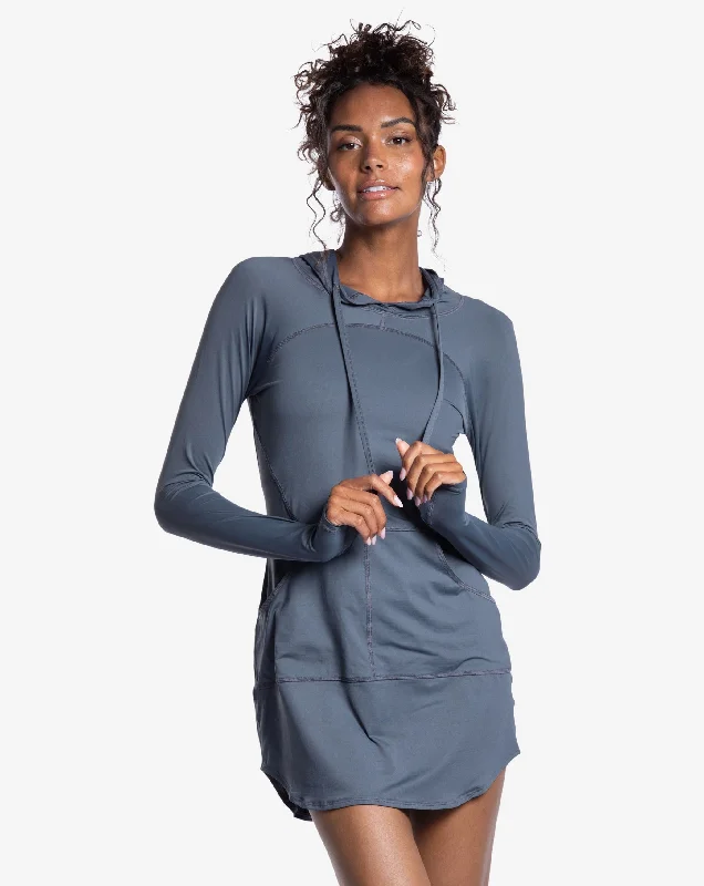 SALE - WOMEN'S RELAXED HOODIE DRESS (2009S)