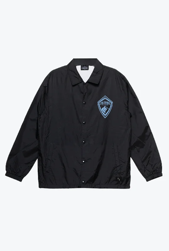 Colorado Rapids Essentials Coach Jacket - Black