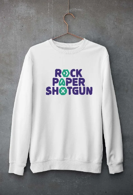 Rock Paper Shotgun Unisex Sweatshirt for Men/Women