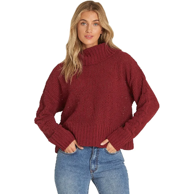 Billabong Cherry Moon Women's Sweater Sweatshirts (Brand New)