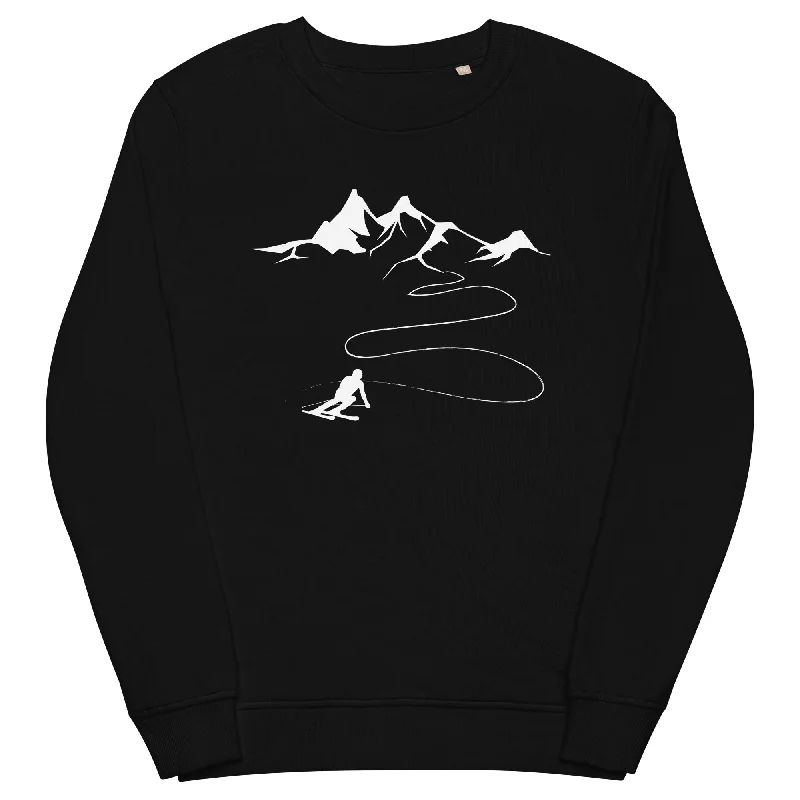 Berge - Skifahren - Unisex Premium Organic Sweatshirt