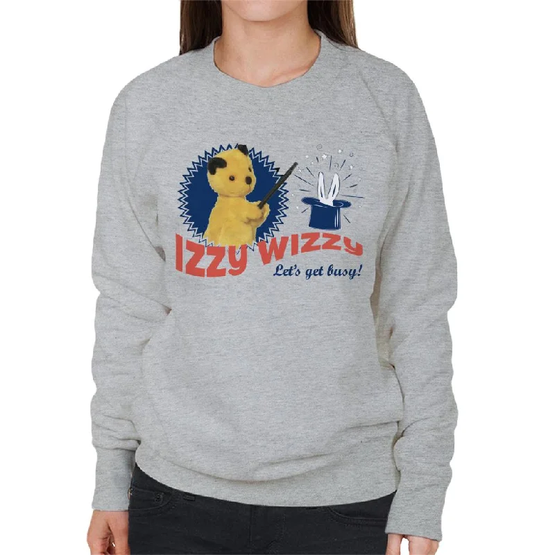 Sooty Retro Izzy Wizzy Let's Get Busy Women's Sweatshirt