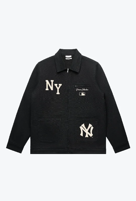 New York Yankees Work Jacket - Black