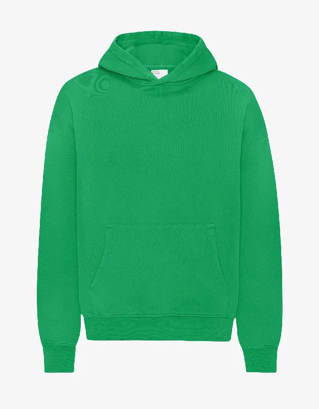 Organic Oversized Hood - Kelly Green