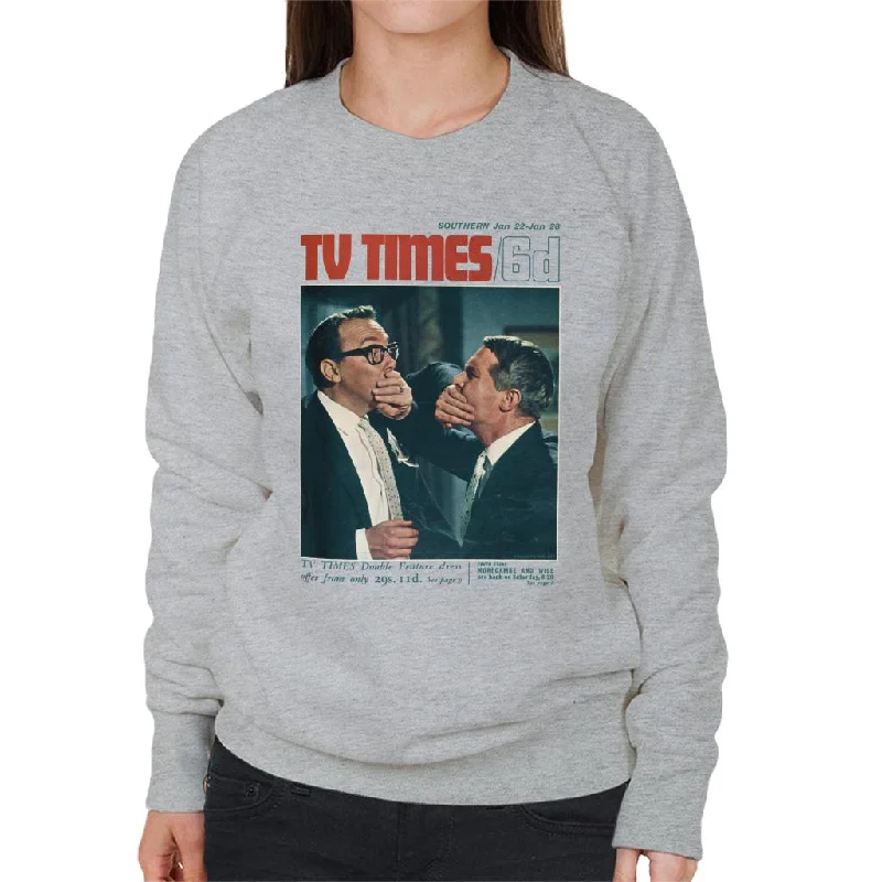 TV Times Morecambe And Wise Show 1966 Cover Women's Sweatshirt