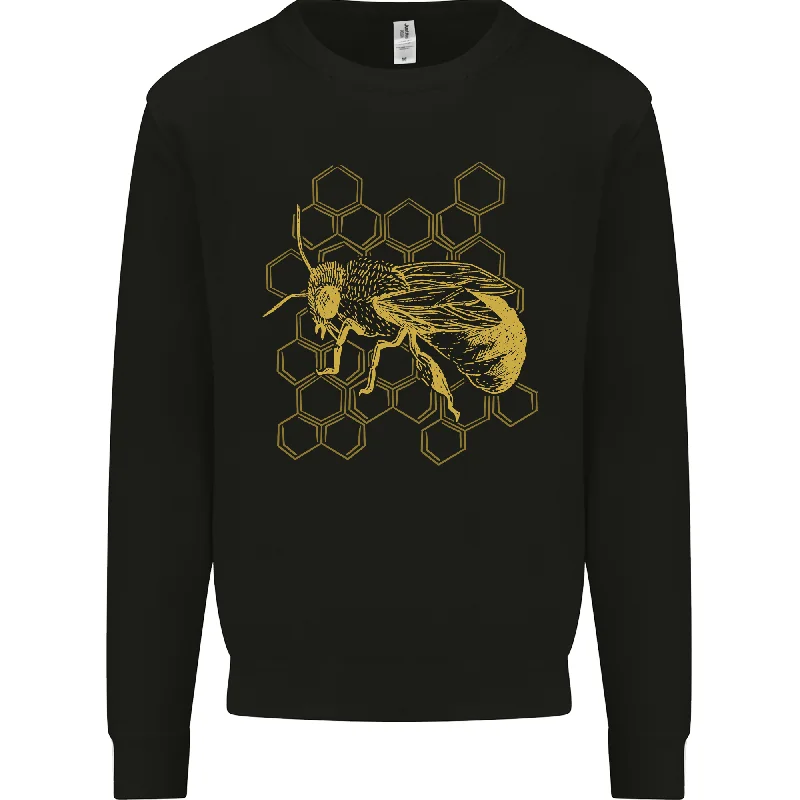 A Bee Design Mens Sweatshirt Jumper