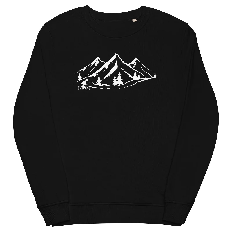 Berge 1 und Radfahren - Unisex Premium Organic Sweatshirt