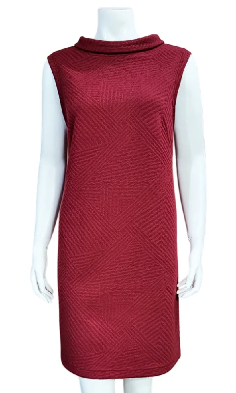 LINUS Jacquard Tunic - RED