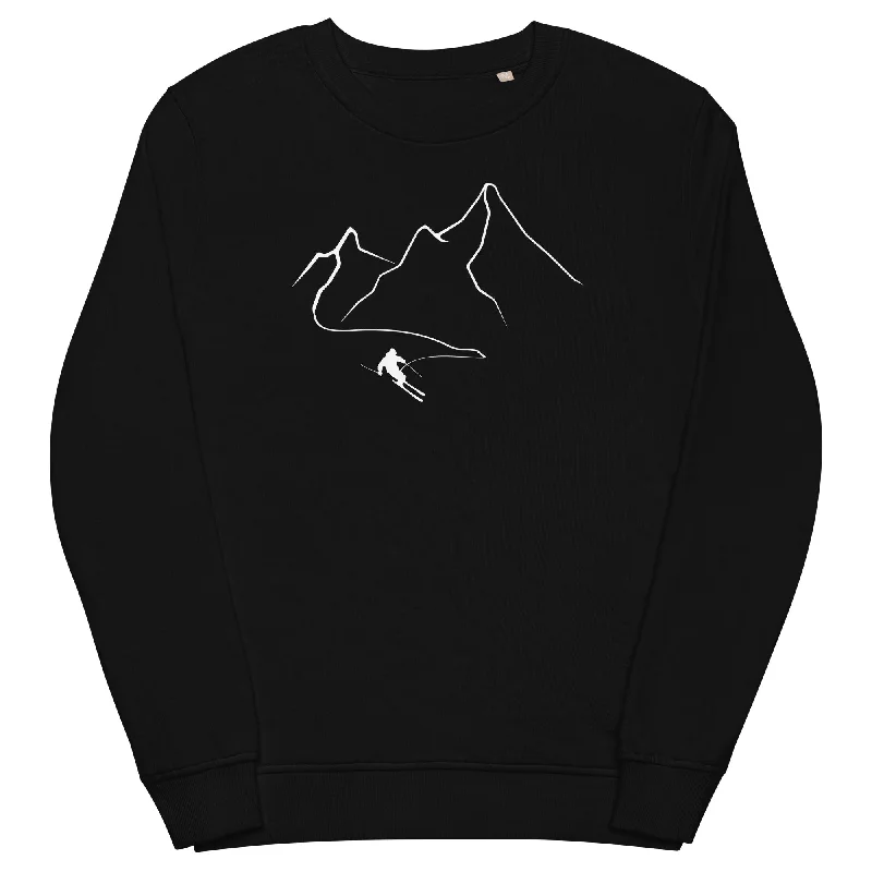 Berge - Skifahren - (32) - Unisex Premium Organic Sweatshirt