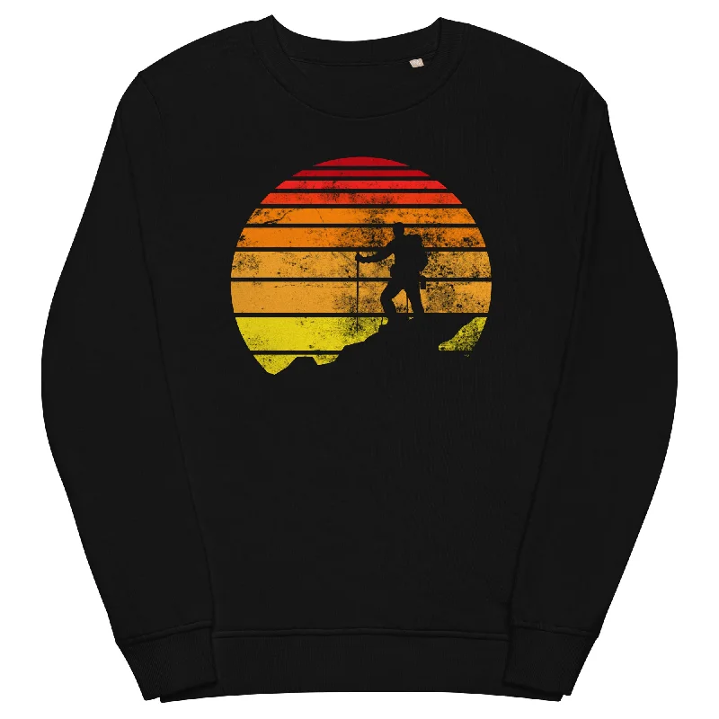 Retro - Wandern - Unisex Premium Organic Sweatshirt