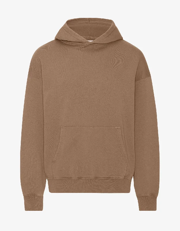 Organic Oversized Hood - Sahara Camel