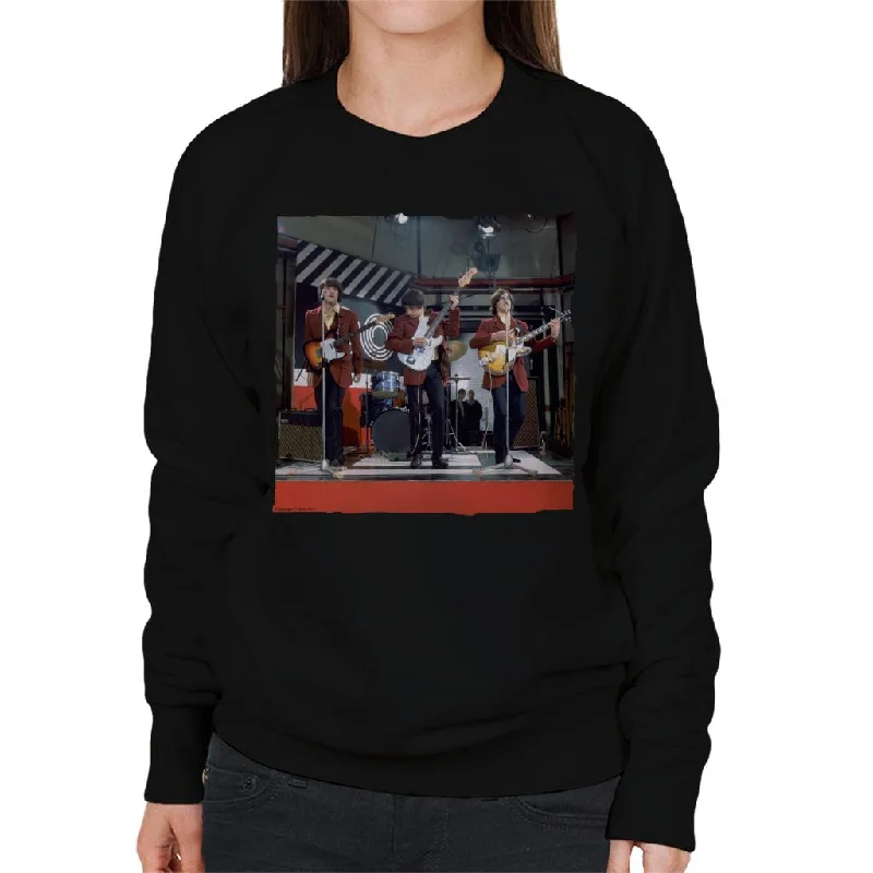 TV Times The Kinks 60s Pop Group Live Women's Sweatshirt