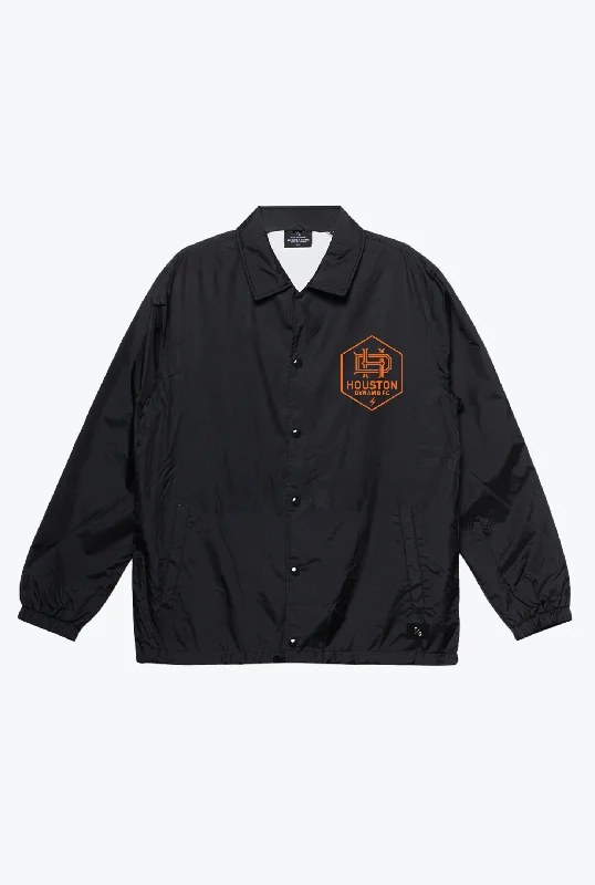 Houston Dynamo FC Essentials Coach Jacket - Black