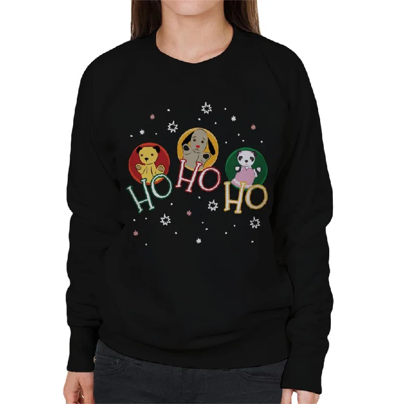 Sooty Christmas Ho Ho Ho Women's Sweatshirt