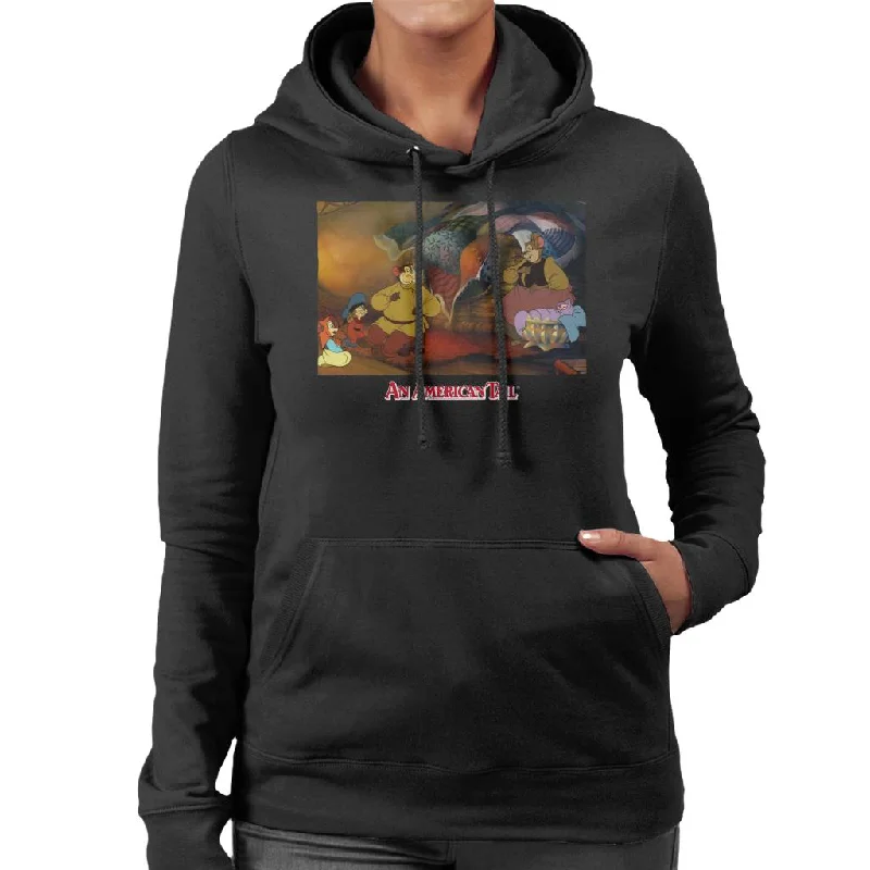 An American Tail Papa Tells A Story Women's Hooded Sweatshirt