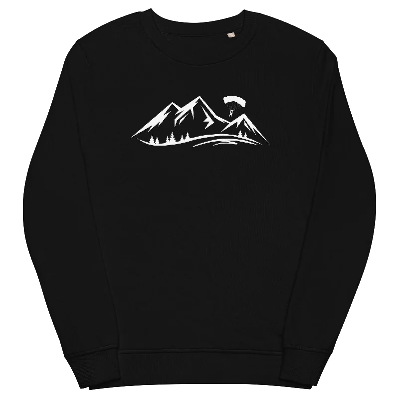 Berge und Paragleiten - Unisex Premium Organic Sweatshirt