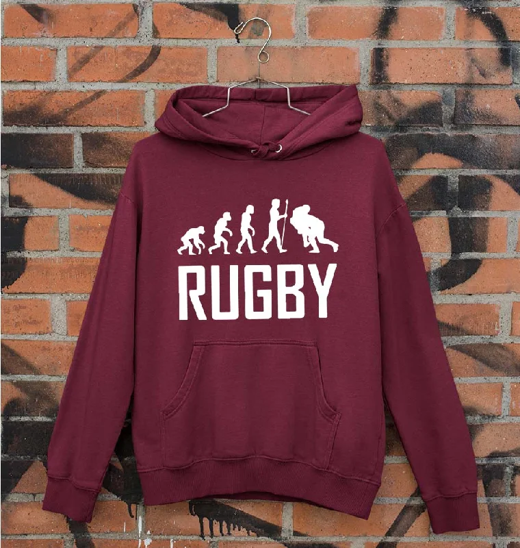 Rugby Evolution Unisex Hoodie for Men/Women