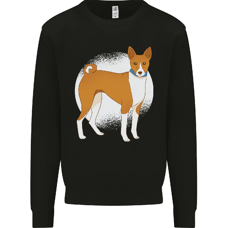 A Basenji Dog Mens Sweatshirt Jumper