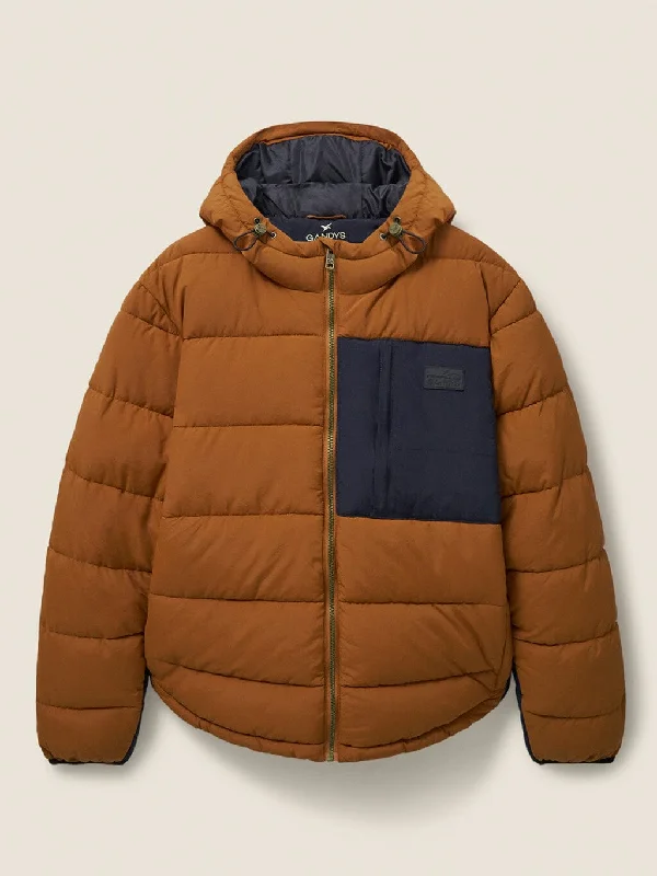 Orange Berland Puffer Jacket