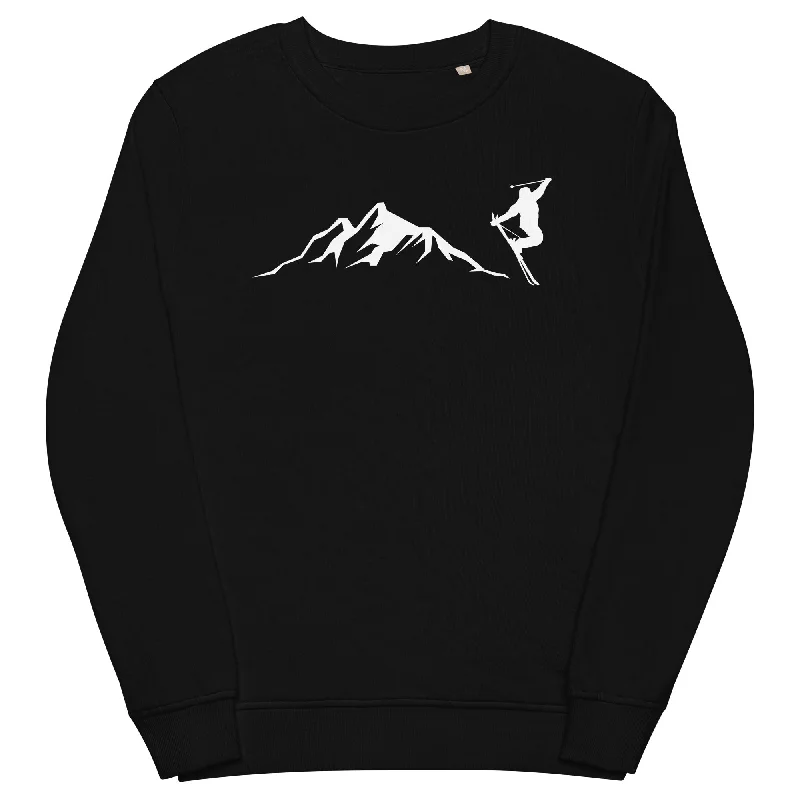 Berge - Skifahren - (14) - Unisex Premium Organic Sweatshirt