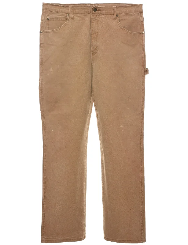 Dickies Light Brown Classic Workwear Jeans - W36 L34