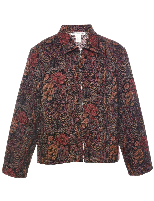 Dress Barn Tapestry Jacket - L