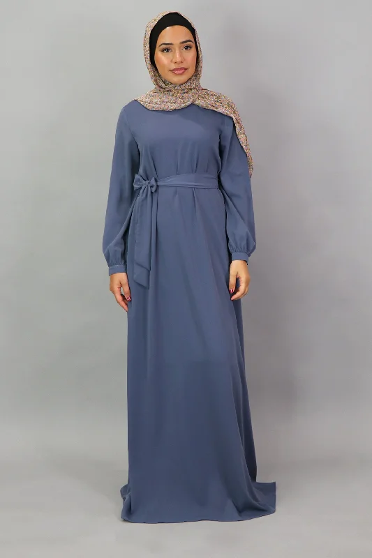 Serenity Blue Deluxe Soft Maxi Dress