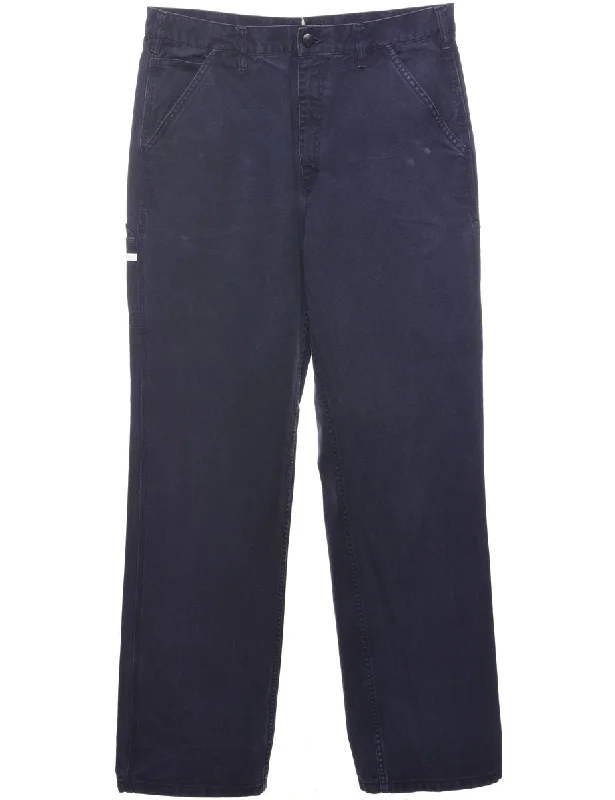 Navy Workwear Jeans - W34 L35