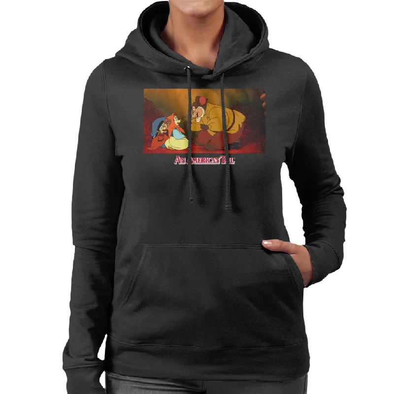 An American Tail Papa Talking To Tanya Women's Hooded Sweatshirt