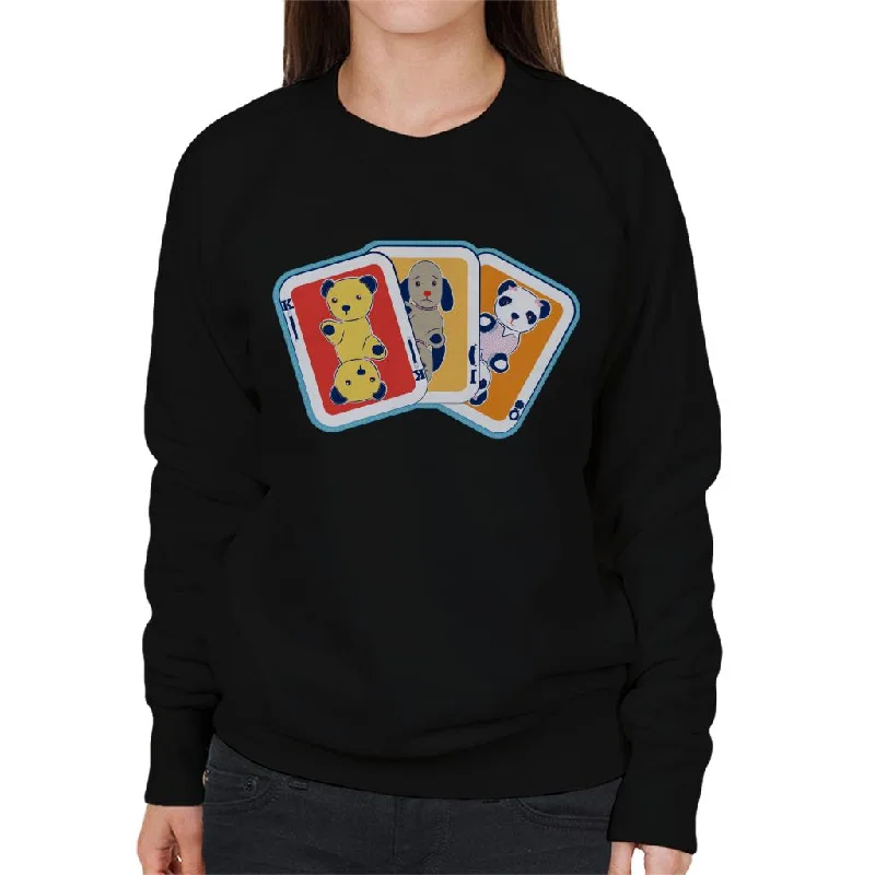 Sooty Playing Card Trio Women's Sweatshirt