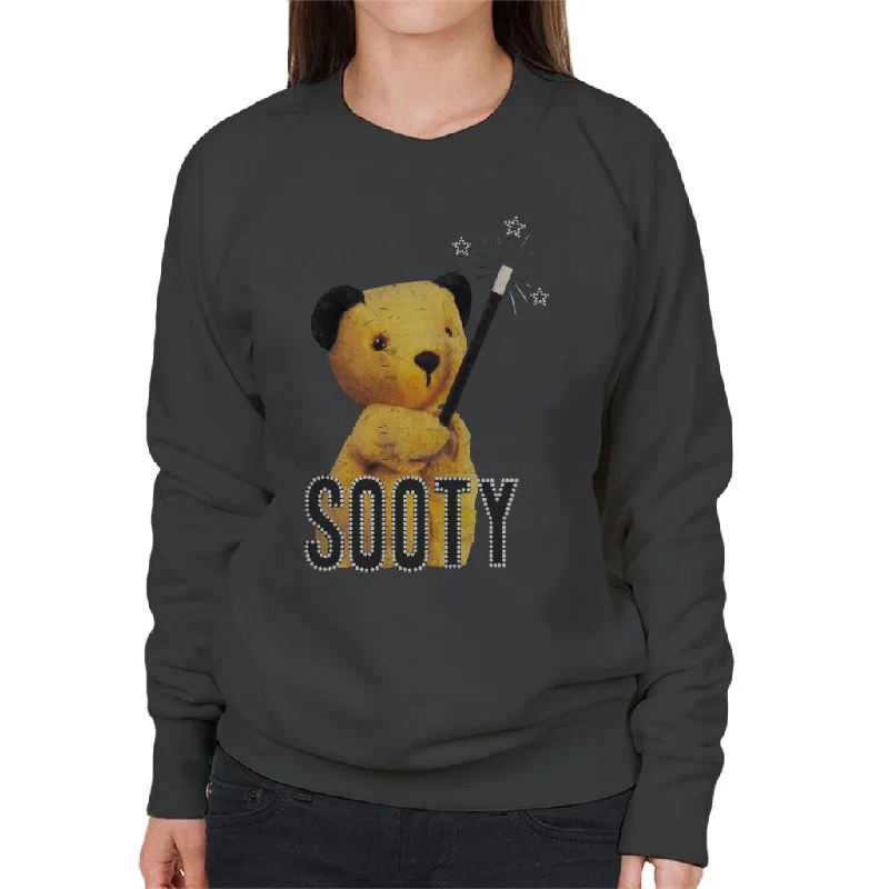 Sooty Retro Magic Wand Women's Sweatshirt