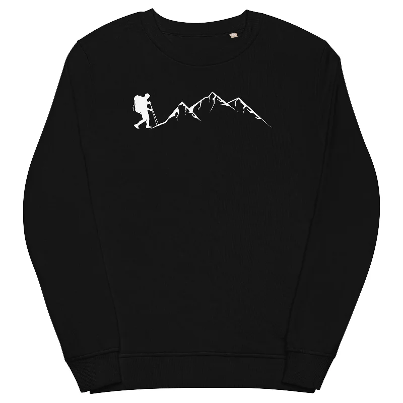 Berge - Wandern - Unisex Premium Organic Sweatshirt