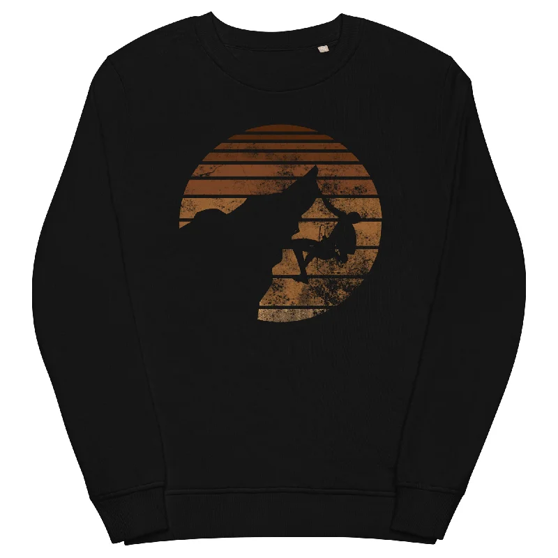 Retro - Klettern - Unisex Premium Organic Sweatshirt