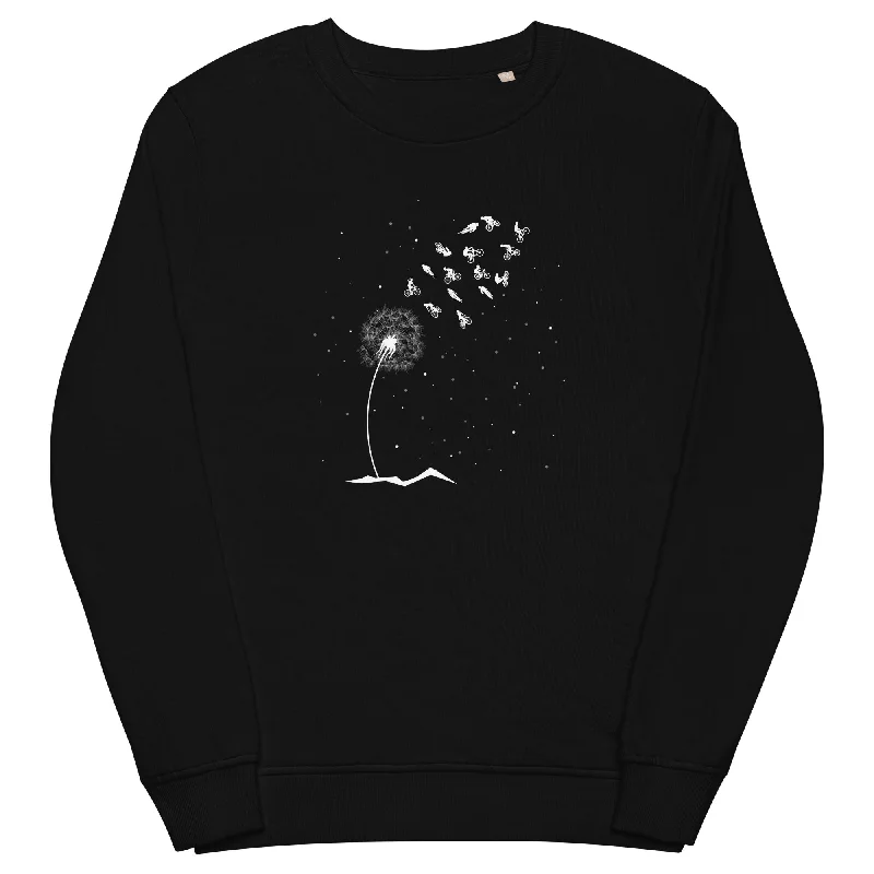 Pusteblume Radfahrer - Unisex Premium Organic Sweatshirt