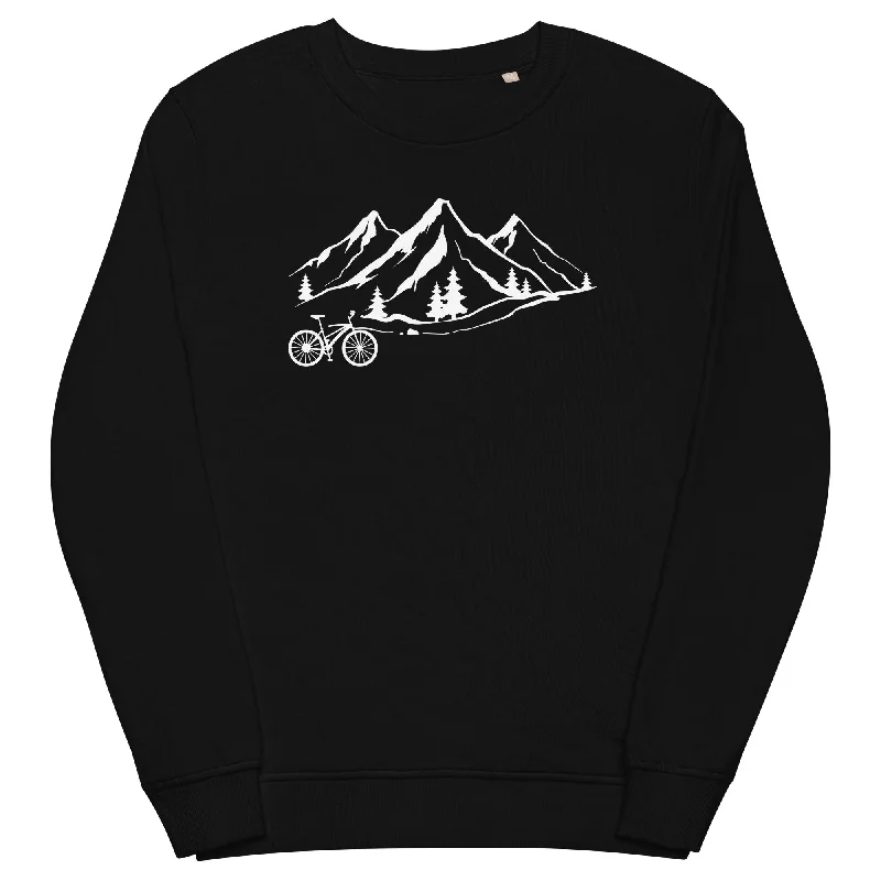 Berge 1 und Fahrrad - Unisex Premium Organic Sweatshirt