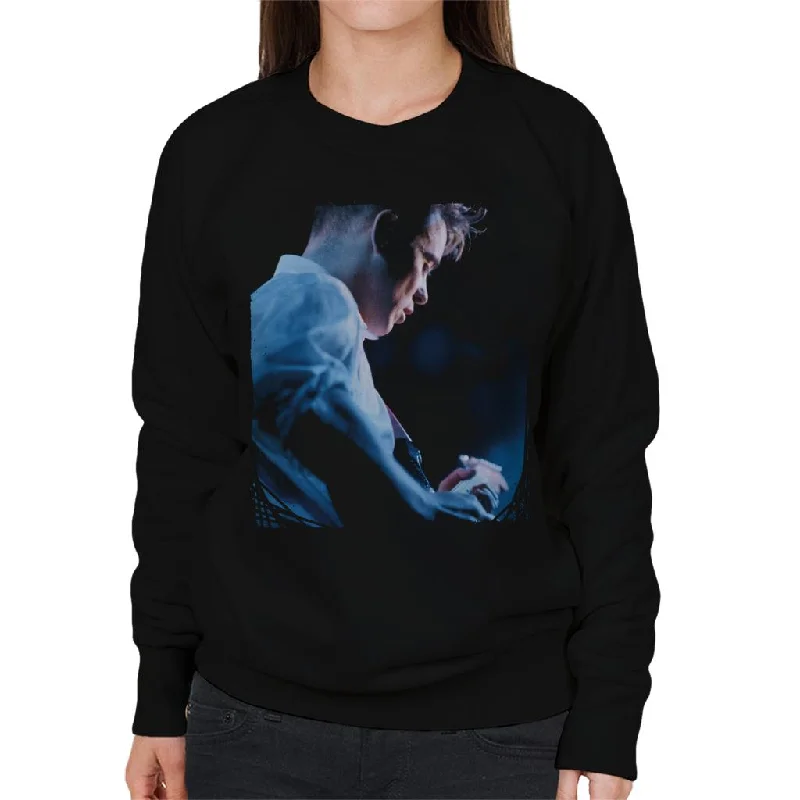 Bernard Sumner Of New Order Guitar Side Shot Women's Sweatshirt