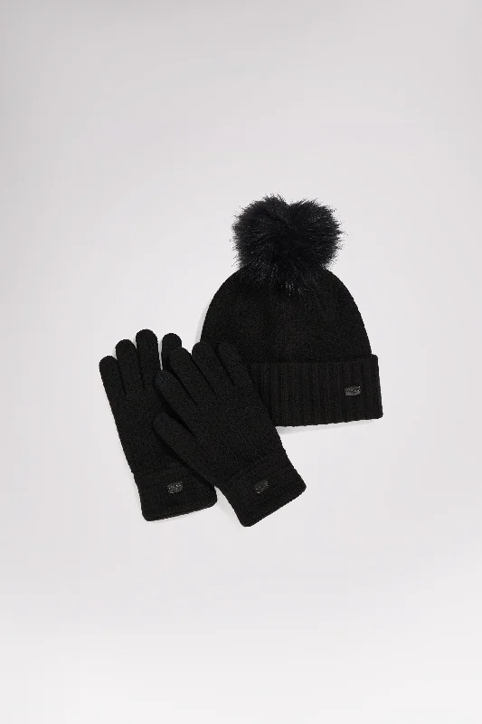 Celia Women's Hat and Glove Set