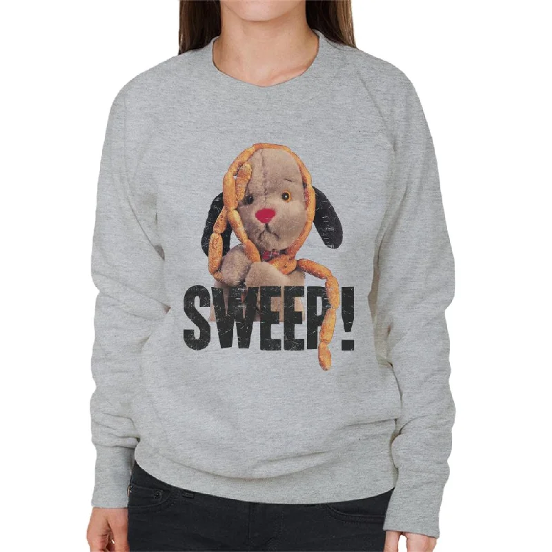 Sooty Sausages Sweep Distressed Women's Sweatshirt