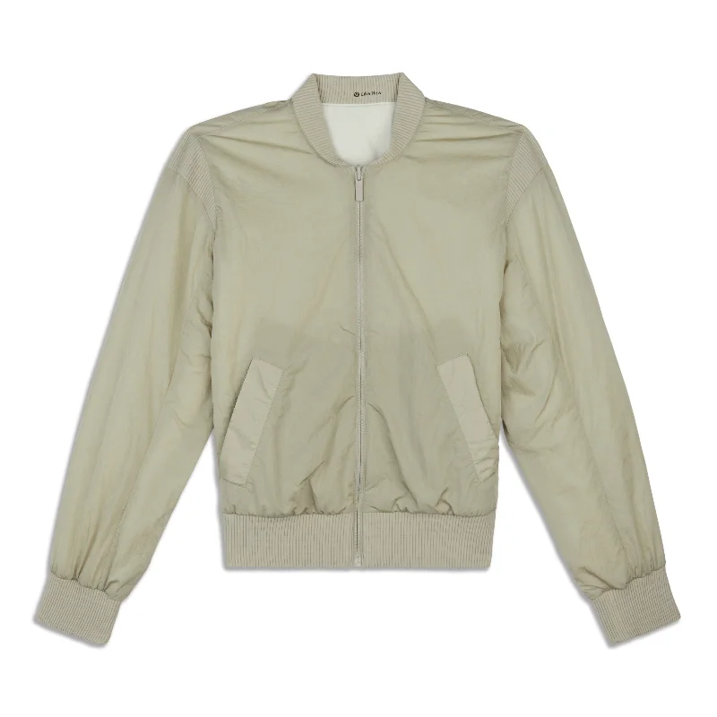 Women's Reversible Insulated Bomber Jacket - Resale