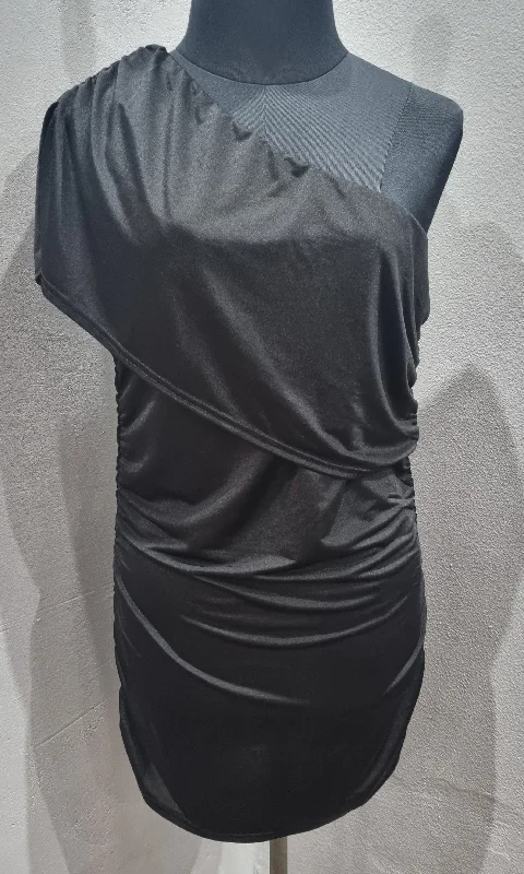 One Shoulder Fitted Dress (Medium)